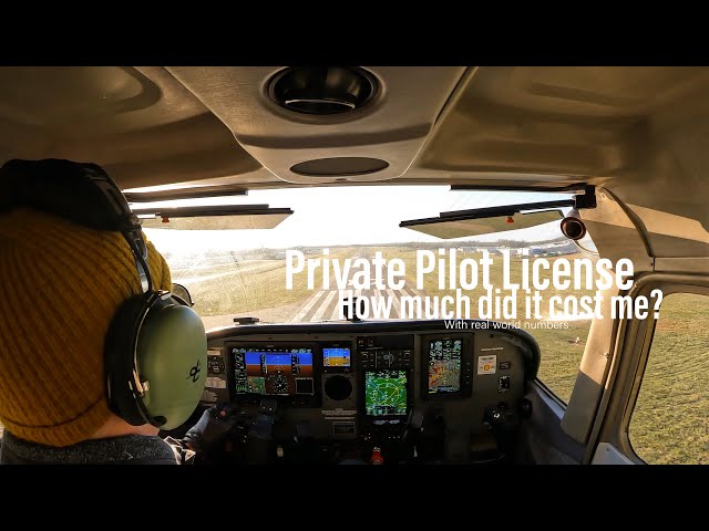 What Does a Private Pilot License Cost?