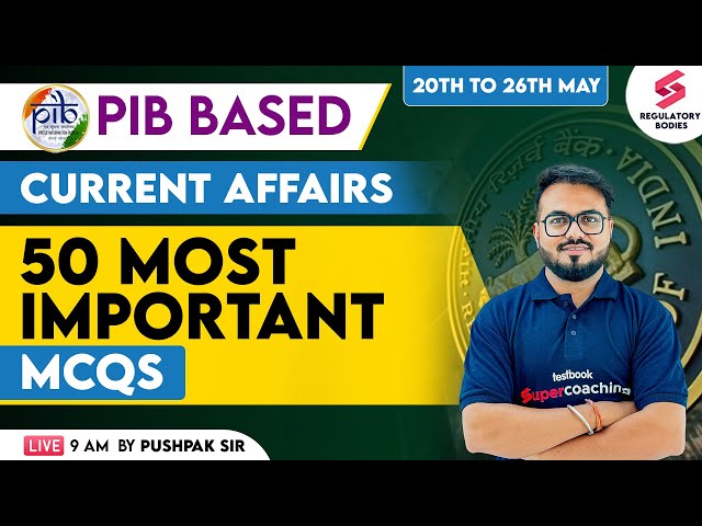 RBI Grade B Preparation| PIB Current Affairs | RBI Grade B General Awareness 2024 | Pushpak Sir