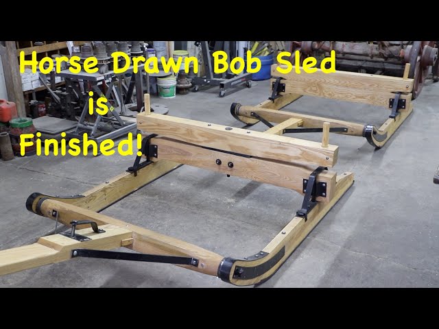 The New Horse Drawn Bob Sled is Complete! | Part 6 | Engels Coach Shop