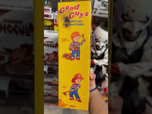 Good Guy doll Chucky NECA #chucky #childsplay #neca #goodguy #halloween  #collectibletoys #shorts