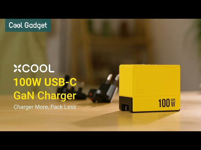 xCool 100W USB-C GaN Charger