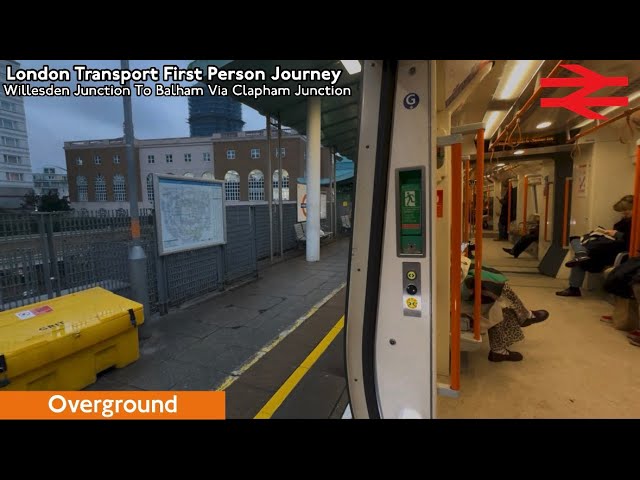 London Overground & National Rail Journey: Willesden Junction To Balham Via Clapham Junction 🇬🇧