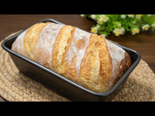 Say goodbye to store-bread! No-kneading, quick recipes for beginners