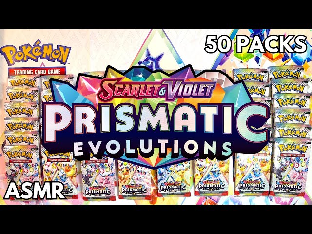 Insanely Lucky Pulls with Prismatic Evolutions | ASMR