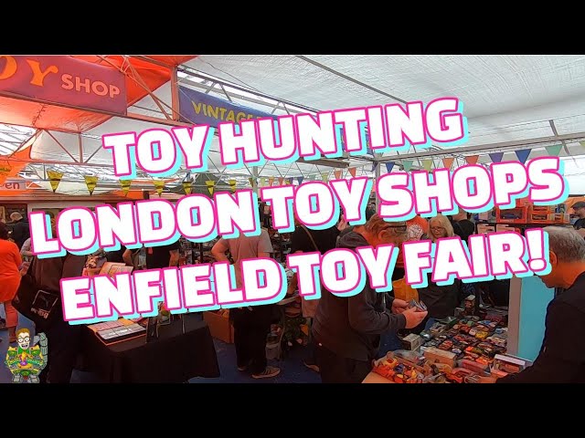 RETRO TOY HUNTING AT THE LONDON TOY SHOP, ENFIELD TOY FAIR!