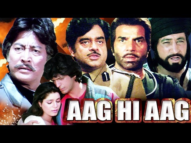 Aag Hi Aag Full Movie | Dharmendra Hindi Action Movie | Shatrughan Sinha | Bollywood Action Movie