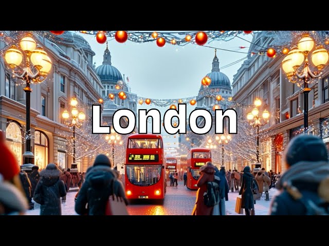 **London: The Magnificent City in the World During Christmas!**