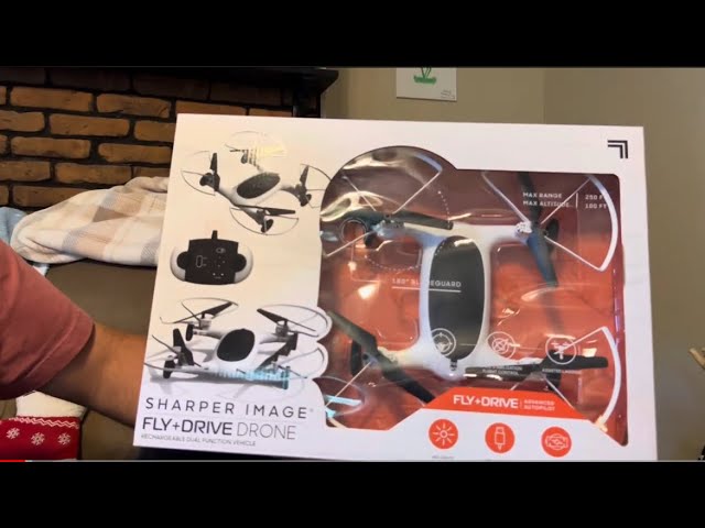 Sharper image fly+drive Drone- Unboxing, modifications, and Testing- RC Cincy