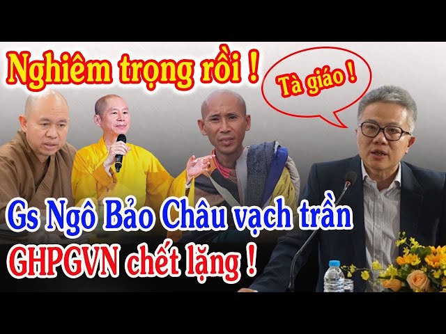 🔴Tin Mới! Bất Ngờ Giáo Sư Ngô Bảo Châu Lên Tiếng Về Vụ Việc Thầy Thích Minh Tuệ