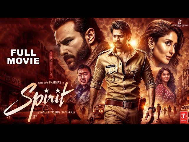 Spirit (2024) Blockbuster Super Action Movie | New South Hindi Dubbed Movie|  #prabhas #saifalikhan