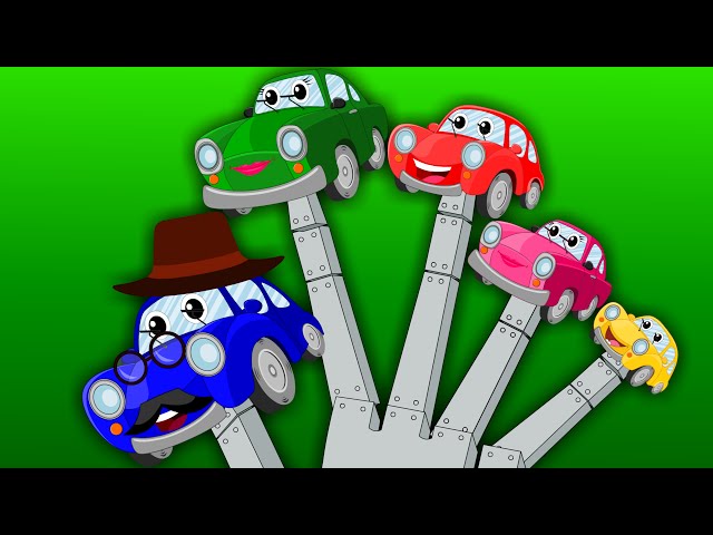 Ralph and rocky | Cars Finger Family | Cars Rhymes | Vehicles Songs