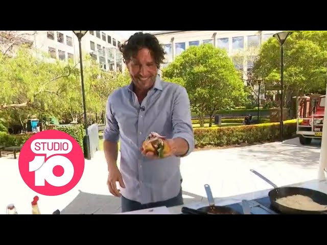 Colin Fassnidge’s Sausage Sandwiches With Sriracha Onions | Studio 10