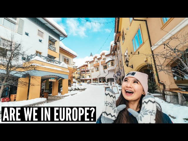 We Drove 5 Hours to Canada's 4000 Acre Ski Resort: Sun Peaks Resort, BC // Nat and Max