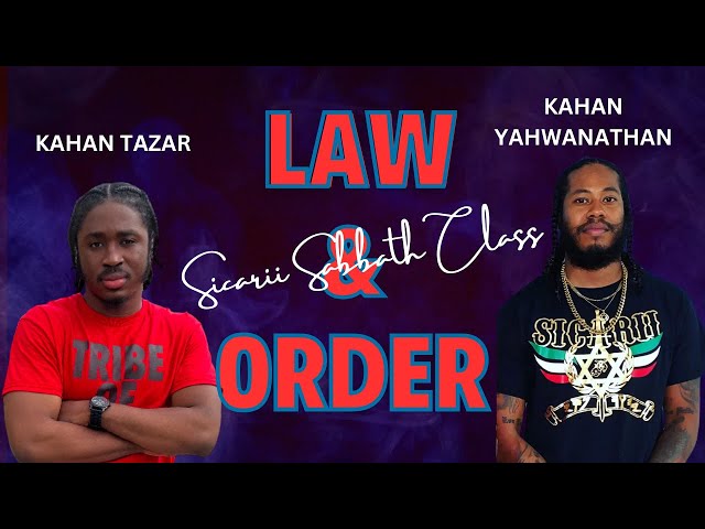 BLACK HEBREW ISRAELITES LAW & ORDER: STUDYING THE TORAH 02/05/25