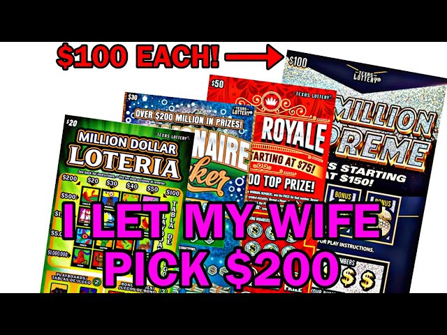 I Let My Wife Pick $200 in Lottery Tickets and You Won't Believe How it Ended!