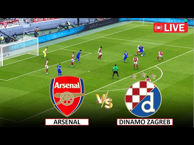 🔴Live : Arsenal vs Dinamo Zagreb I UEFA Champions League I Full Match Live Stream eFootball Pes 21