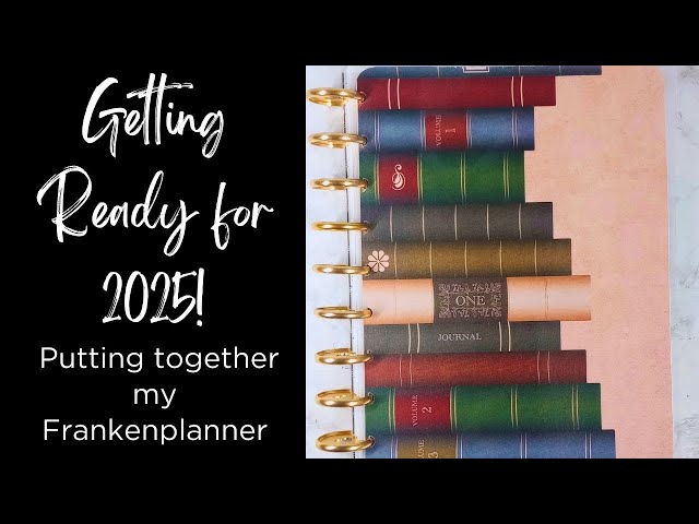 Plan with Me | 2025 Frankenplanner | Planner Setup