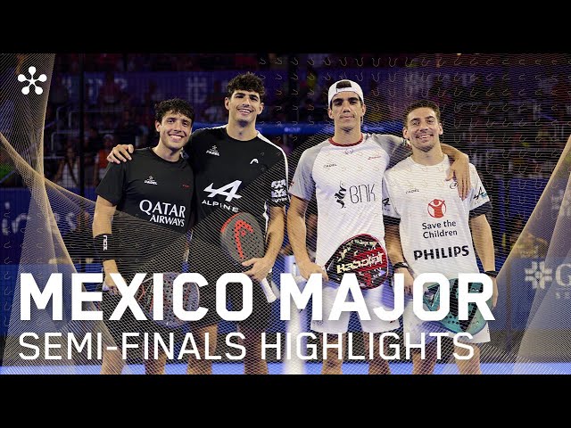 GNP Mexico Premier Padel Major: Highlights day 6 (men)