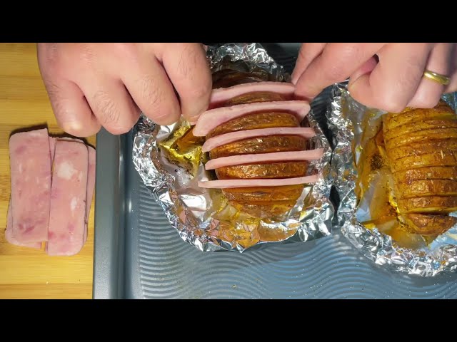 This Secret Potato Recipe with Ham Will Surprise You! | Juicy Chicken Wings