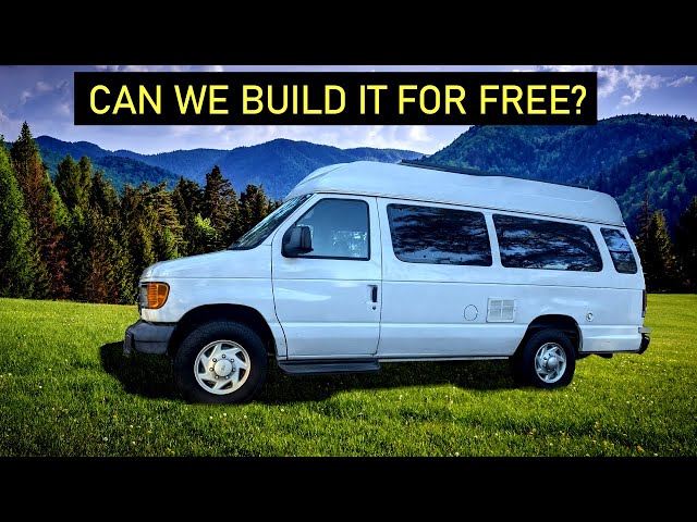 Budget Van Conversion | Building  the Most Complete Free Campervan for Off-grid that We Can