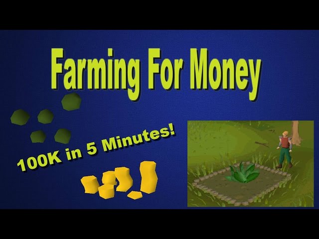 OSRS- Herb Run 100k in 5 Mins! Low Level Farming Guide