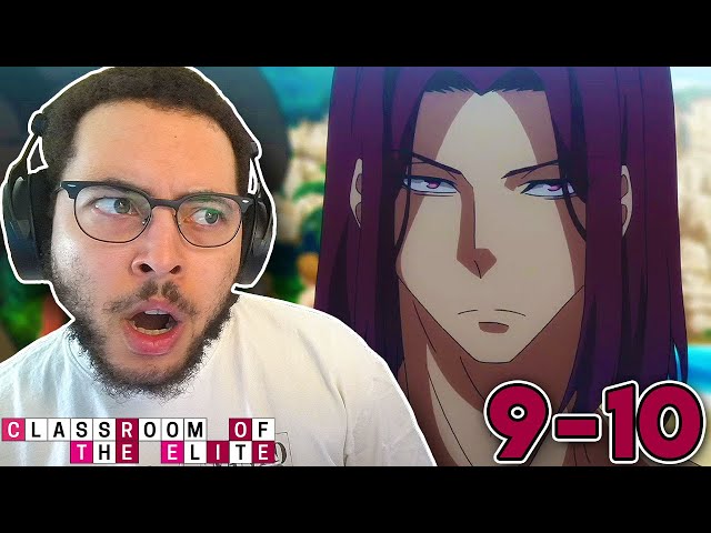 he just doesn't *CARE*!! Classroom of the Elite Episodes 9-10 Reaction!