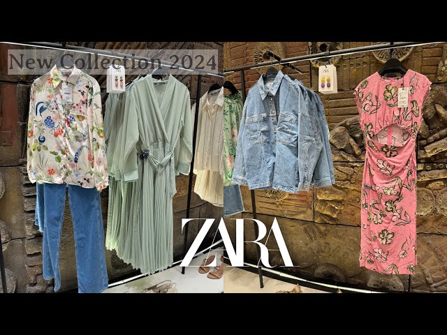 💞ZARA WOMEN’S NEW💕SPRING COLLECTION APRIL 2024 / NEW IN ZARA HAUL 2024💋🏝️