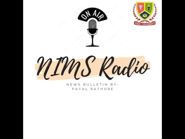 Radio News Bulletin | Payal Rathore | BJMC 2nd Sem