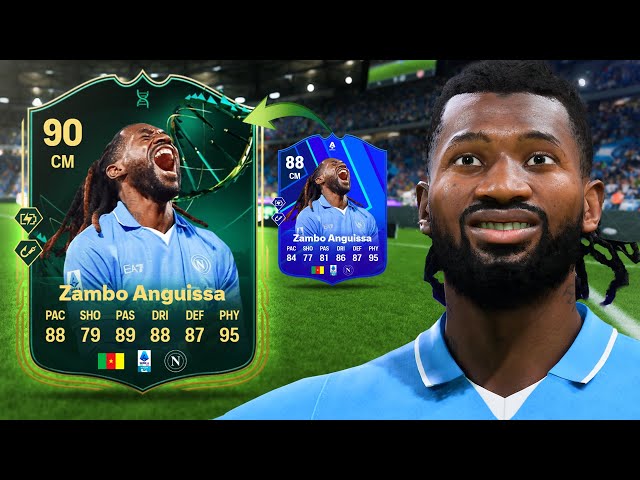 90 Evolution Zambo Anguissa is 'The ENFORCER' 💪 FC 25 Player Review