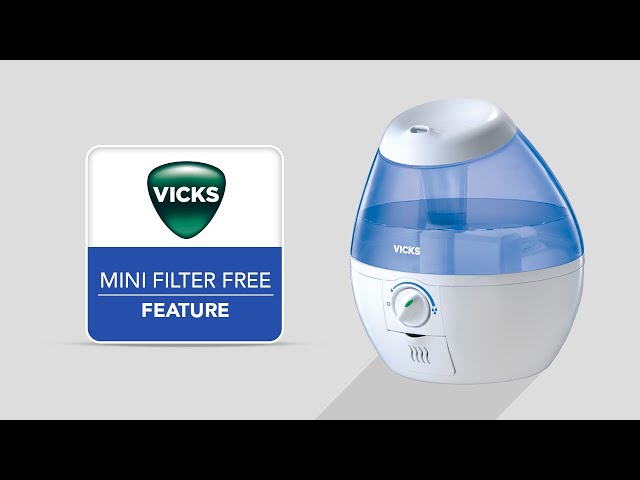 Vicks Mini Filter Free Cool Mist Humidifier VUL520 - Features