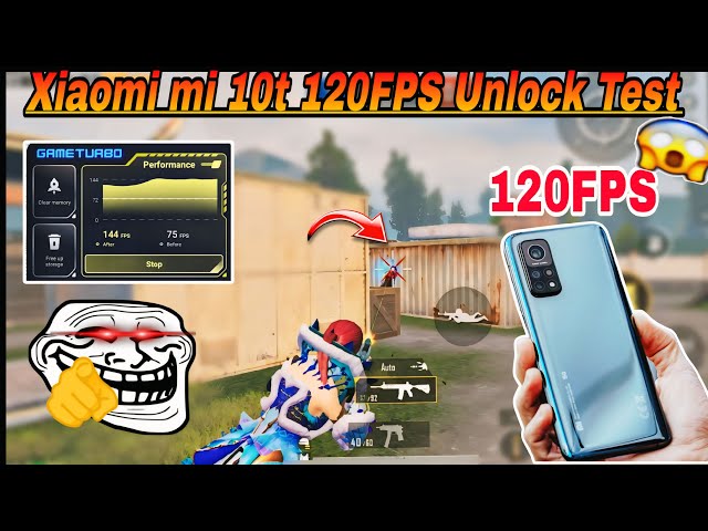 XIAOMI MI 10T 120FPS PUBG TEST 🔥 | How To Unlock 90/120FPS On Any Device | Update 3.6 | Problem Fix.