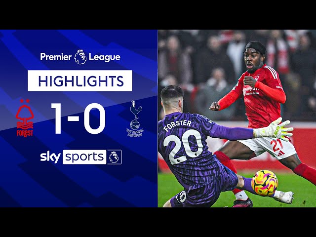 Elanga earns Forest fourth win on the bounce! 🔥 | Nottingham Forest 1-0 Tottenham | EPL Highlights