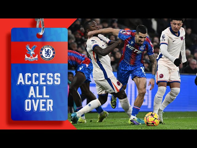 Pitchside view for Eze and Mateta link up & Palmer's goal | Access All Over: Chelsea (H)