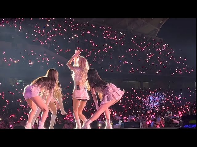 221119 BLACKPINK Born Pink World Tour LA Day 1 Concert Part 1 FANCAM (4K60FPS)