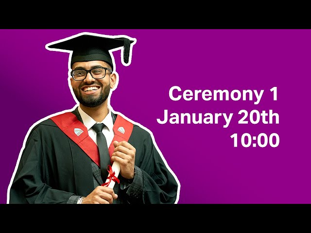 Aston University - Winter Graduation - Ceremony 1