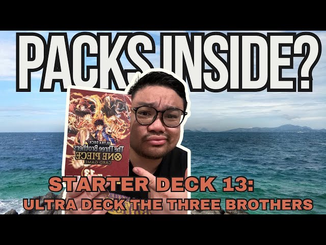 Finding Packs Inside One Piece ST13 The Three Brothers?!