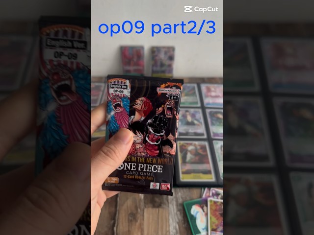 Part 2 #op09  #onepiececardgameopening #onepiece #onepieceopenings #tcg #tcgopening