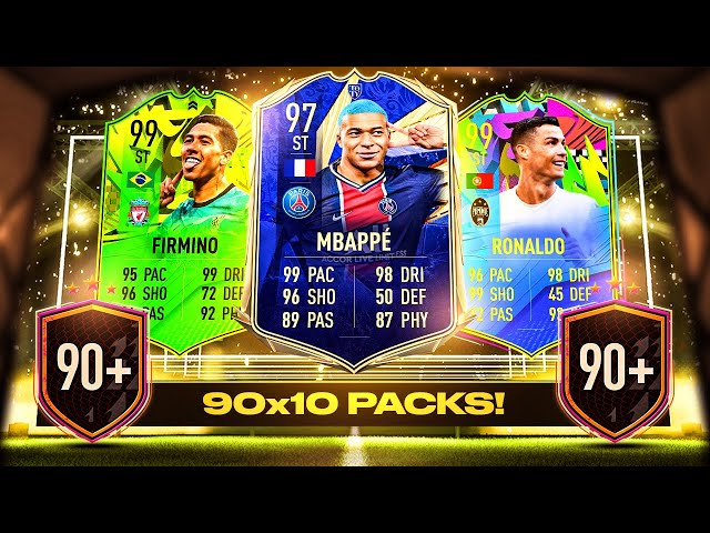 THIS IS WHAT I GOT IN 15x 90+ x10 PACKS! #FIFA21 ULTIMATE TEAM