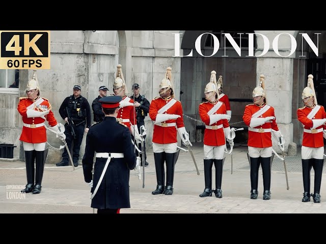 4K HDR Royal Guard Dismount Parade: See Britain's History