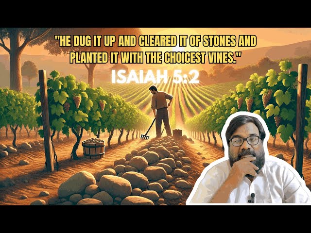 The Parable of the Vineyard: God's Care and Israel's Response | Rev Clement Jayanthi Rajan