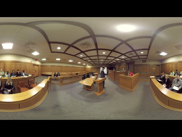 A 4D Video Peek of our Courtroom in Action