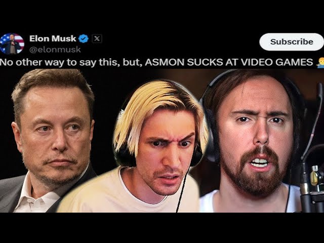 Elon Musk is Beefing with Asmongold