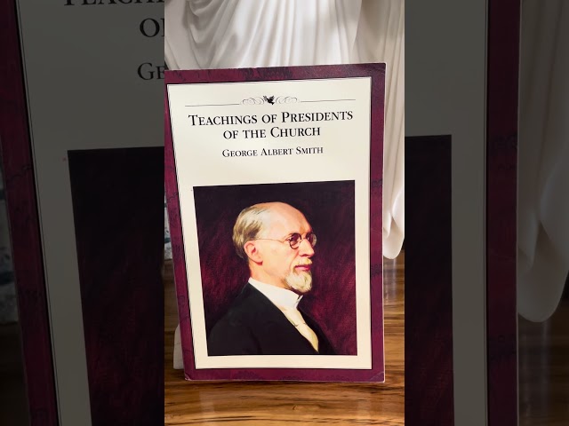 T rex recommends Teachings of the Presidents of the Church: George Albert Smith #christian #dinosaur