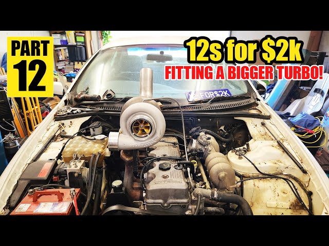 Scottys Garage - 12s for $2k - Part-12 - Fitting a Maxpeedingrods GT45 Turbo