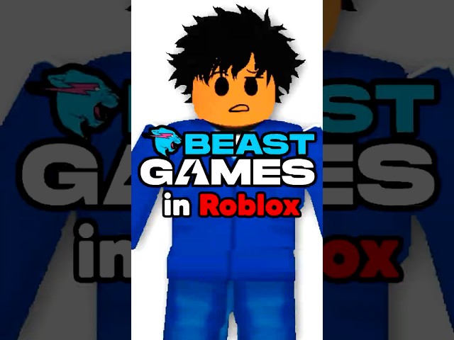 MRBEAST BEAST GAMES IN ROBLOX #roblox #mrbeast