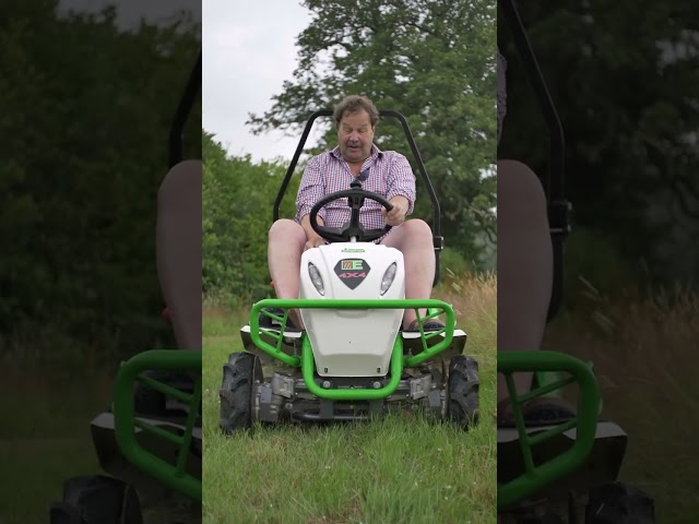 Mowing On Slopes With Ease At @HigherWiscombe