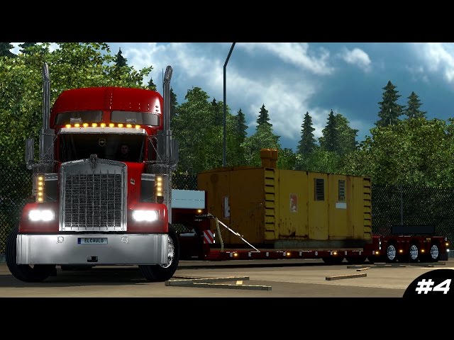 Gameplay: Euro Truck Simulator 2 / Kristiansand - Bjork