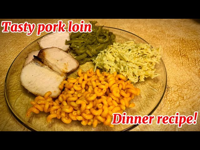 "Easy Pork Loin Recipe for Beginners | Simple and Juicy!"