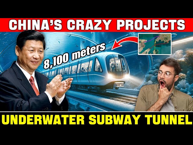 China's Insane Underwater Project: $1.2 Billion to Build the World's Longest Undersea Subway!