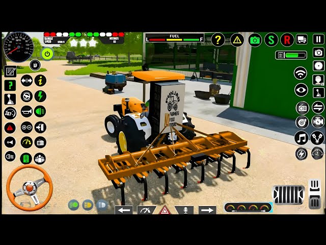 Indian Tractor Driving Farm 3D - Tractor Driving Farming Simulator - Android Gameplay